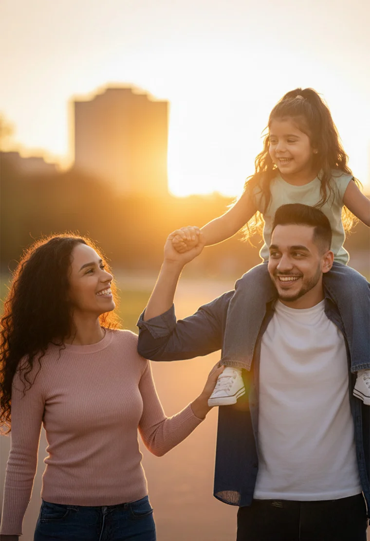 Familia con energía
