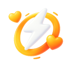 Ícono de energía y vitalidad