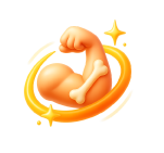 Ícono de huesos y músculos